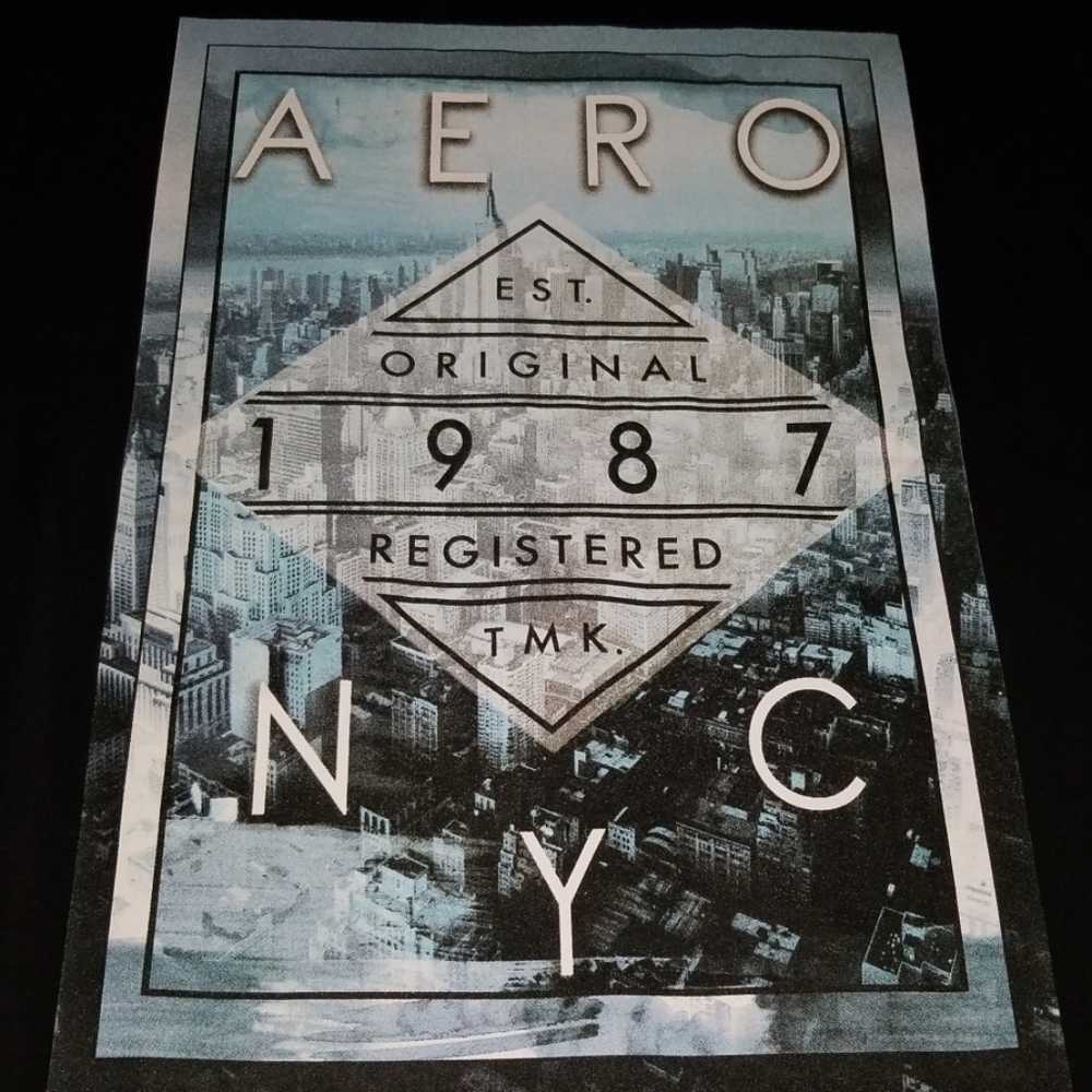 AERO NYC mens Large shirt Aeropostale